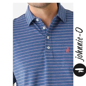 johnnie-O Original 4-Button Polo Short Sleeve Shirt Hangin’ Out Medium Neese
